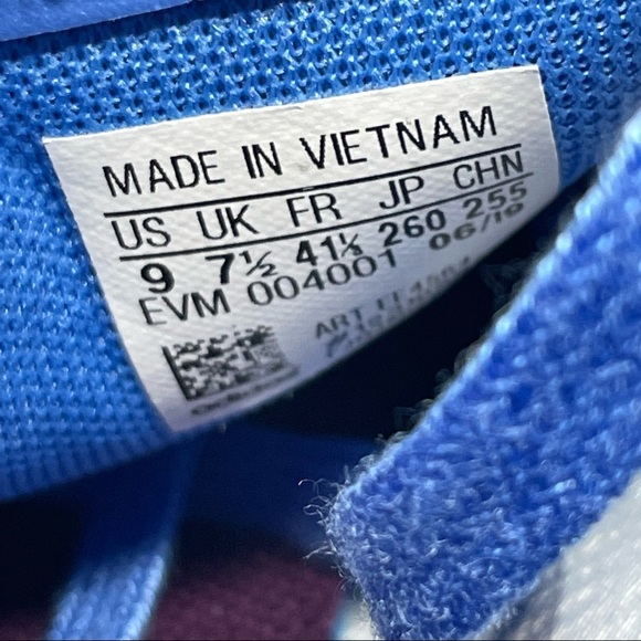 New Adidas Women’s U Path XW sneaker EE4564, Blue Size 9 - Picture 4 of 7